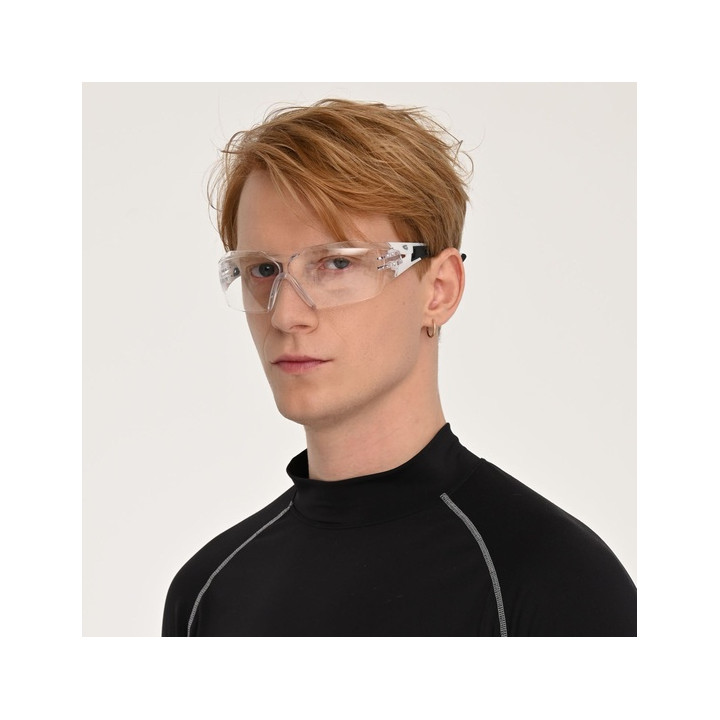 Sunglasses GOG Bike/Run Egil clear / matt white - polycarbonate clear