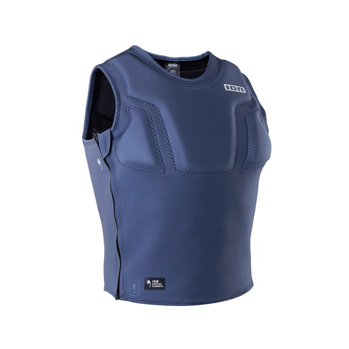 Mens impact vest ION Vector Element Side Zip Blue-Night