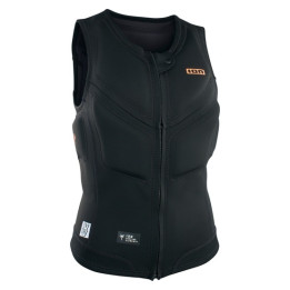 Womens impact vest ION Ivy Front Zip Black