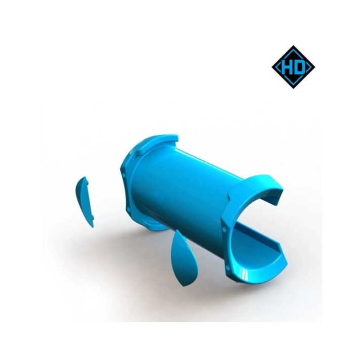 HD Modular Boom Head Carbon Shim + 2 Bumpers Unifiber