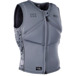 Mens impact vest ION Vector Core Front Zip Sage-Grey
