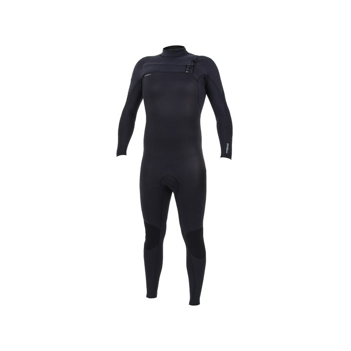 Mens wetsuit O'Neill Hyperfreak 4/3+ Chest Zip Full Black