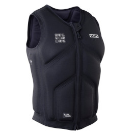 Mens impact vest ION Collision Core Front Zip Black