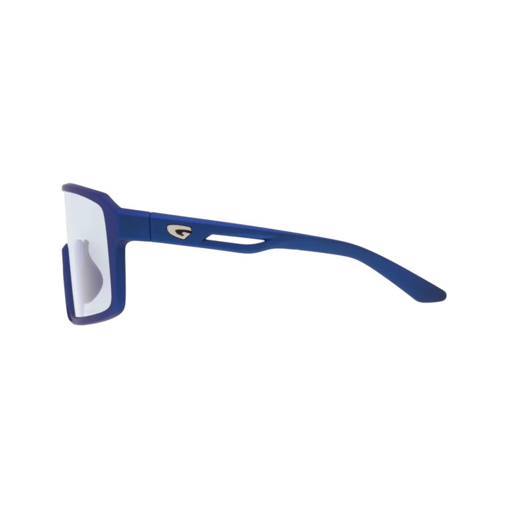 Sunglasses GOG Bike/Run Ragnarok matt metallic navy blue - Photochromic reflex blue lens