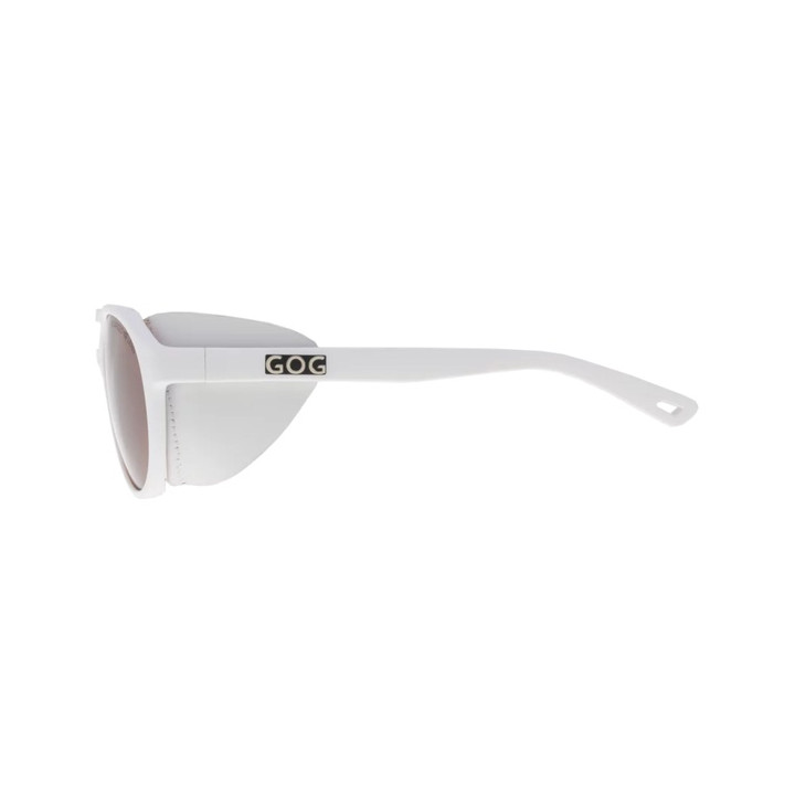 Sunglasses GOG Outdoor Nanga white - polarized reflex silver
