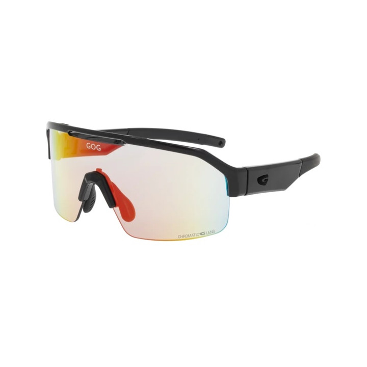 Sunglasses GOG Bike/Run Thor C black - Photochromic reflex red lens