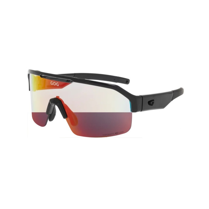 Sunglasses GOG Bike/Run Thor C black - Photochromic reflex red lens