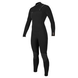 Womens wetsuit O'Neill Hyperfreak 3/2+ Chest Zip Full Black