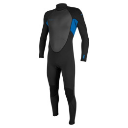 Youth wetsuit O'Neill Reactor 2 3/2 Back Zip Full Black/Ocean