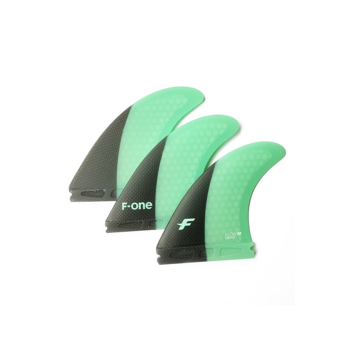 Kiteboard fin F-ONE FLOW CARBON MINT