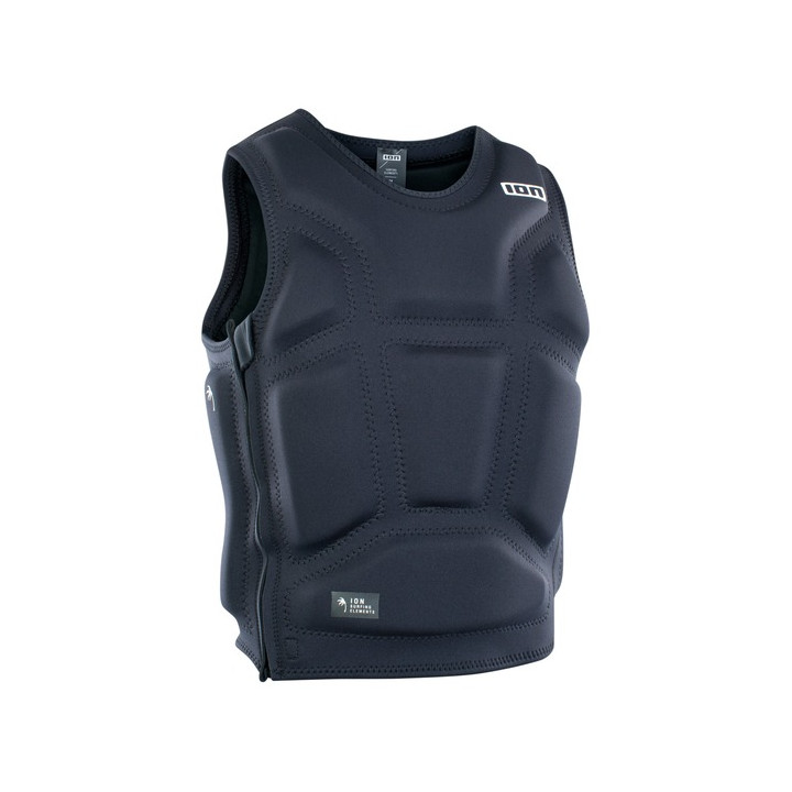 Mens impact vest ION Collision Element Side Zip Black