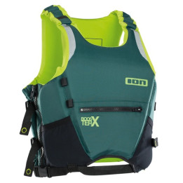 Impact/buoyancy vest ION Booster X Side Zip unisex Seaweed