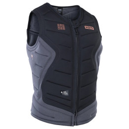 Mens impact vest ION Collision Select Front Zip Black