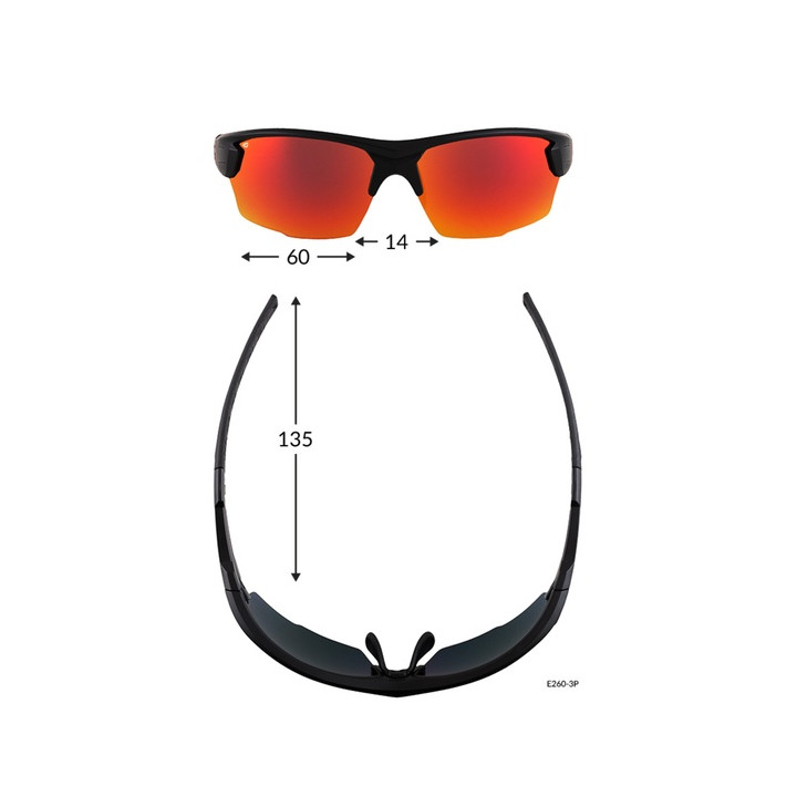 Sunglasses GOG Outdoor Nazca sand/black - polarized reflex gold