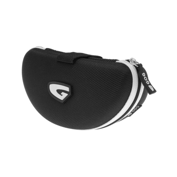 Sunglasses GOG Bike/Run Sigurd black - polycarbonate reflex white-blue