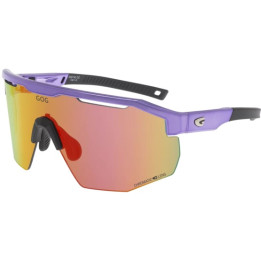 Sunglasses GOG Bike/Run Argo C purple/black - photochromic reflex red