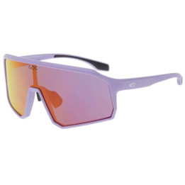 Sunglasses GOG Bike/Run Bingo matt violet/black - Polycarbonate reflex pink lens