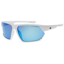 Sunglasses GOG Outdoor Surazo matt white - Polarized reflex white-blue lens
