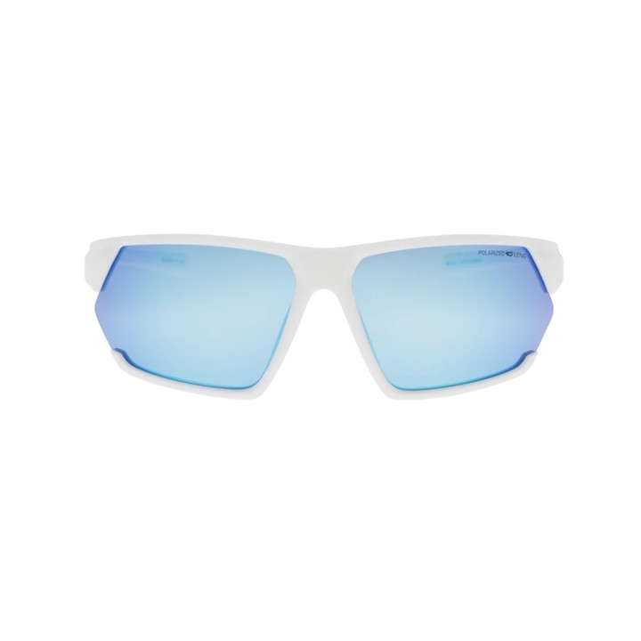 Sunglasses GOG Outdoor Surazo matt white - Polarized reflex white-blue lens