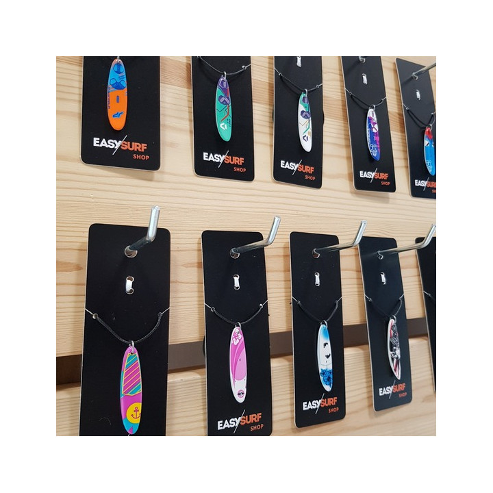 Necklace Fun Elements Surf Board Simpson Pure White