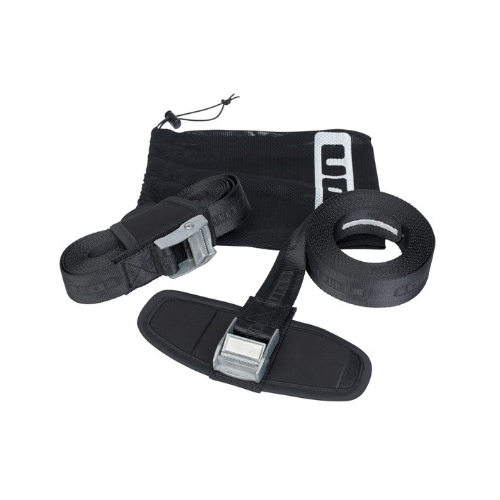 Roof rack straps ION 38 mm black 450 cm