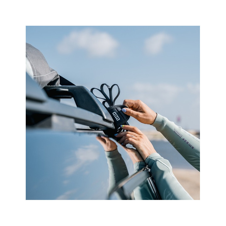 Roof rack straps ION 38 mm black 450 cm