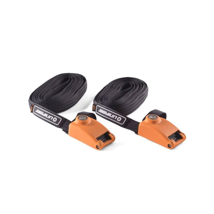 Lockable Steel Reinforced Tie-Down Straps 5m x 24mm Unifiber (set)