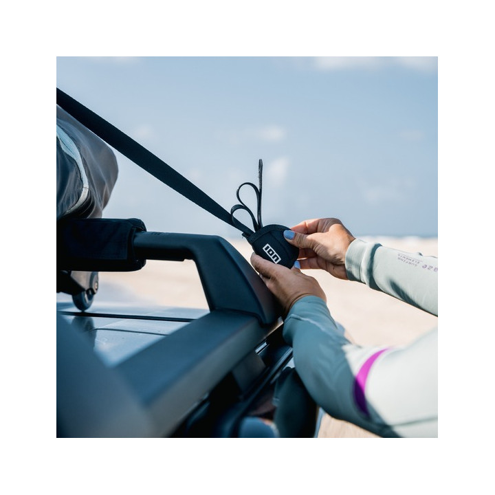 Roof rack straps ION 38 mm black 450 cm