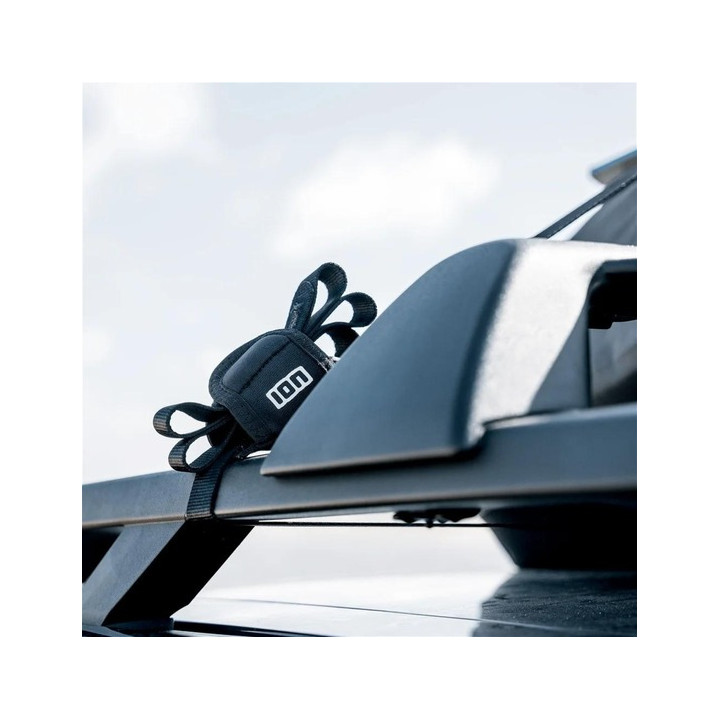 Roof rack straps ION 38 mm black 450 cm