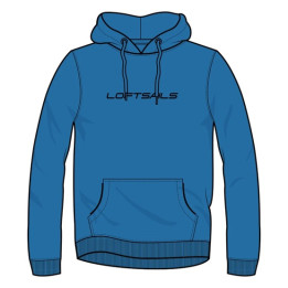 Hoodie Loftsails Mindfull blue