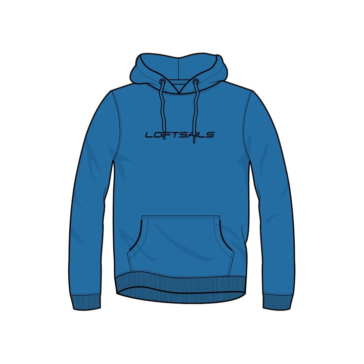 Hoodie Loftsails Mindfull blue