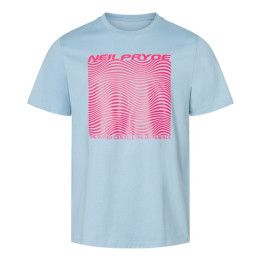 NeilPryde Mens T-Shirt Wave Aquamarine