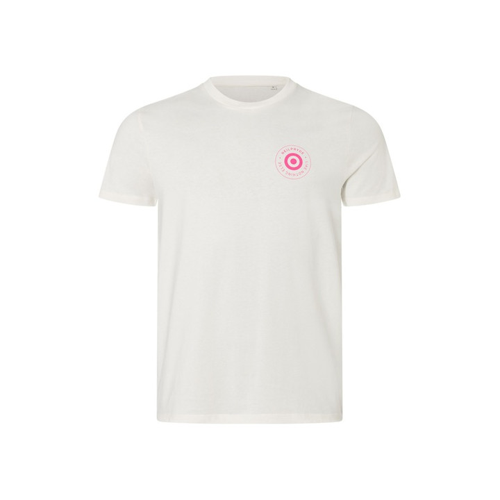 NeilPryde Mens T-Shirt Circular Ivory