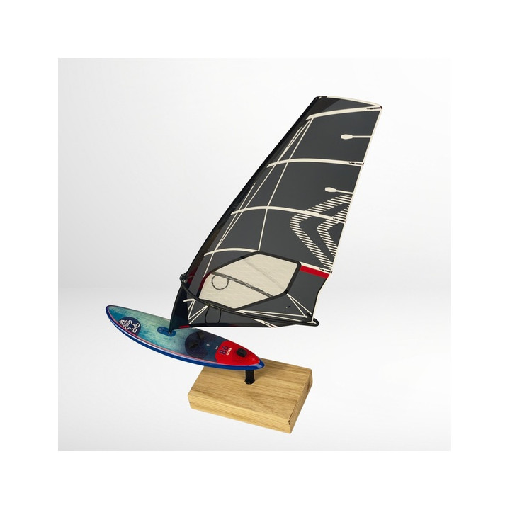 Windsurf model Starboard Ultra Wood Board + Severne Blade Black