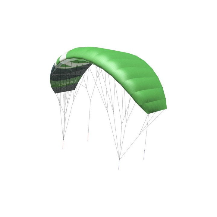 Trainer Kite CrossKites Quattro Green 4-line with handles - various colors