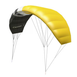 Trainer Kite CrossKites Boarder 2.1 Fluor Yellow 2-line with bar