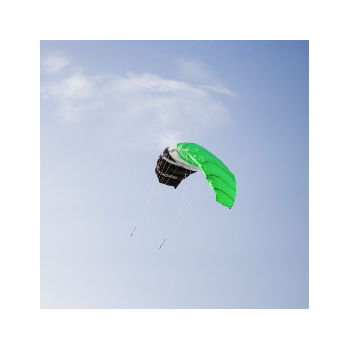 Trainer Kite CrossKites Boarder 1.8 Fluor Green 2-line with bar