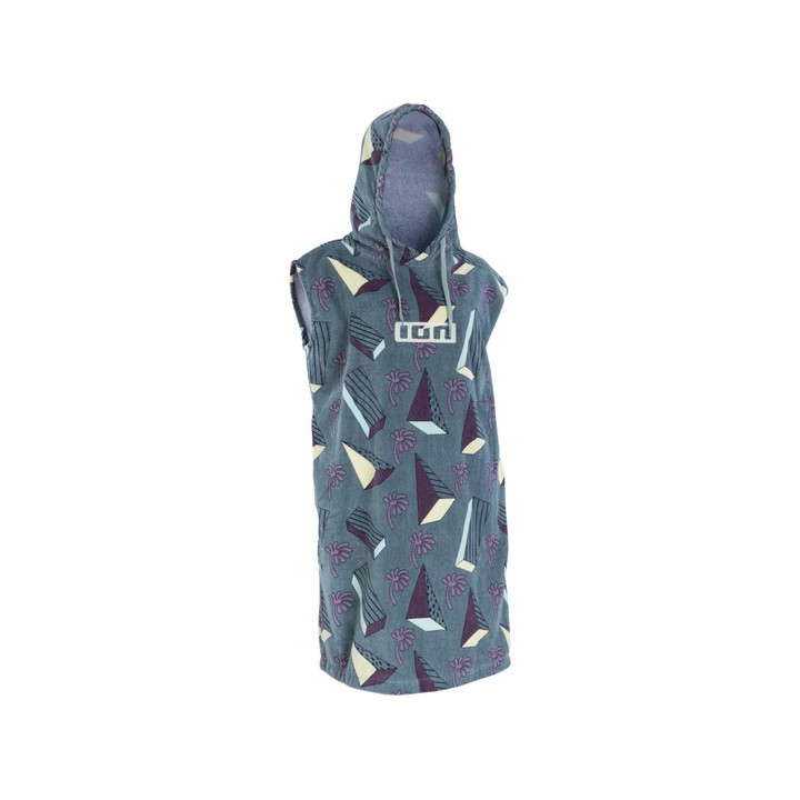 Youth poncho ION Grom Crazy-Palms 115-155 cm