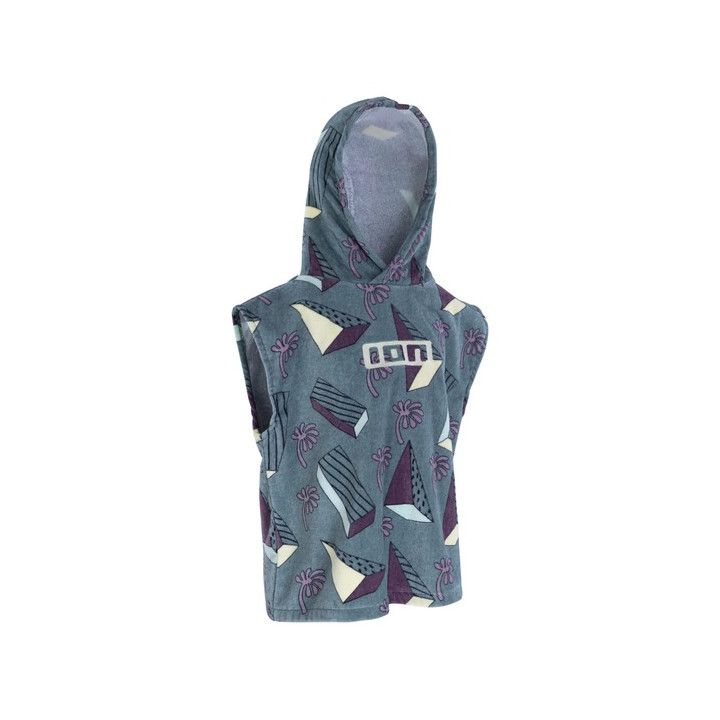 Kids poncho ION Mini Grom Crazy-Palms 60-110 cm