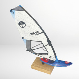 Windsurf model Starboard Ultra Carbon Board + North Sails Wave White