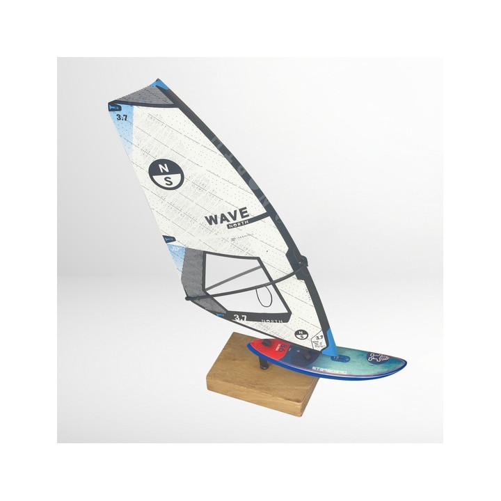 Windsurf model Starboard Ultra Wood Board + North Sails Wave White