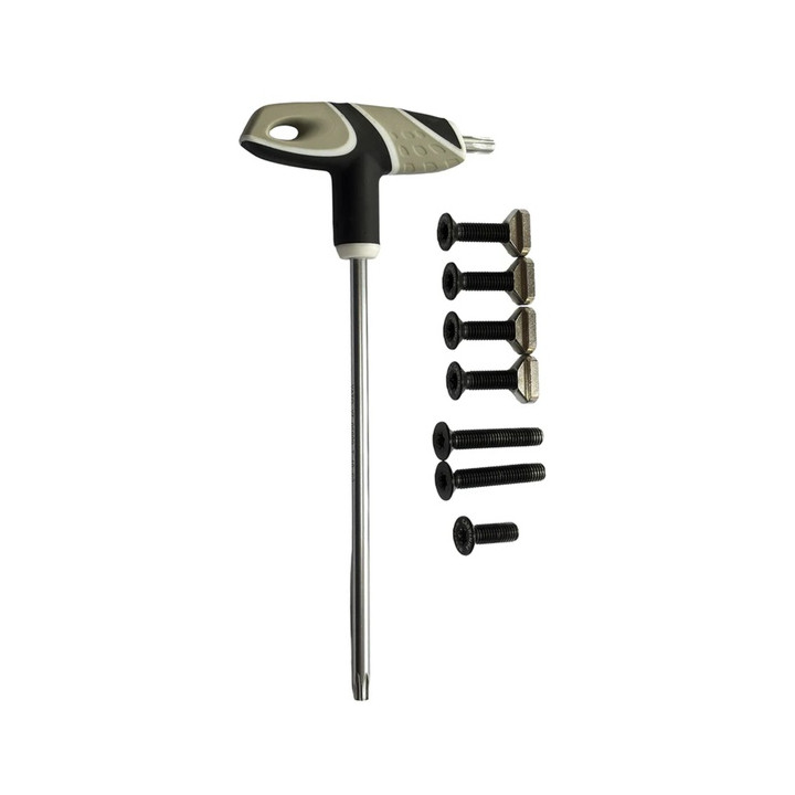 Cabrinha Union Comp Hardware Pack - mounting hardware set with Torx key T40