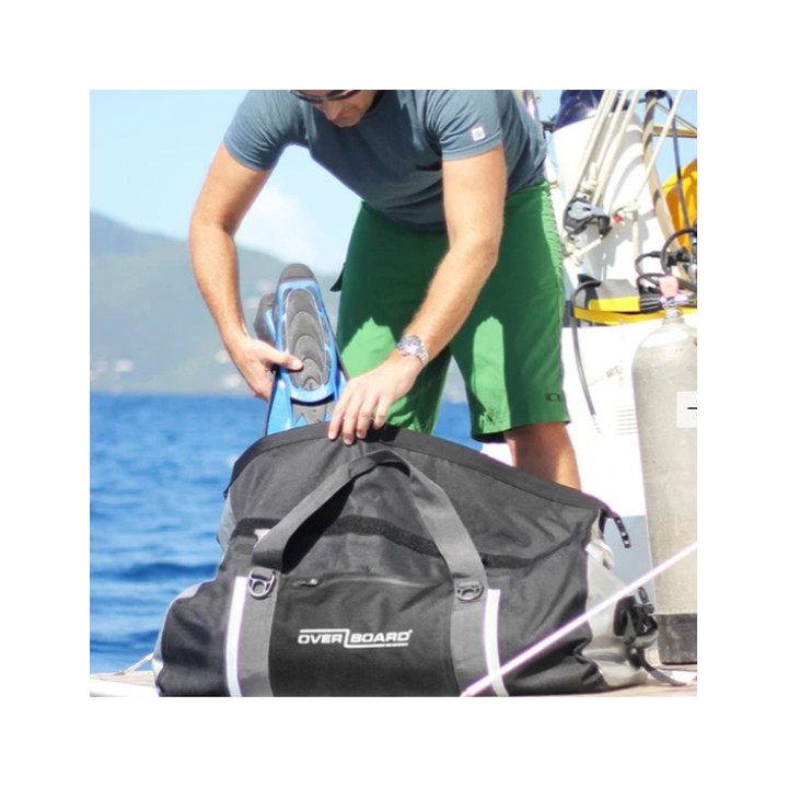 Waterproof bag OverBoard Duffel Bag 90 L Classic Black
