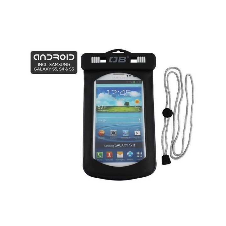 Waterproof Phone Case OverBoard iPhone Small Black