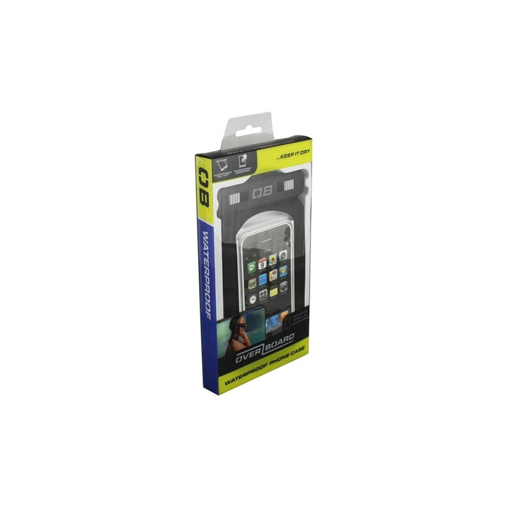 Waterproof Phone Case OverBoard iPhone Small Black