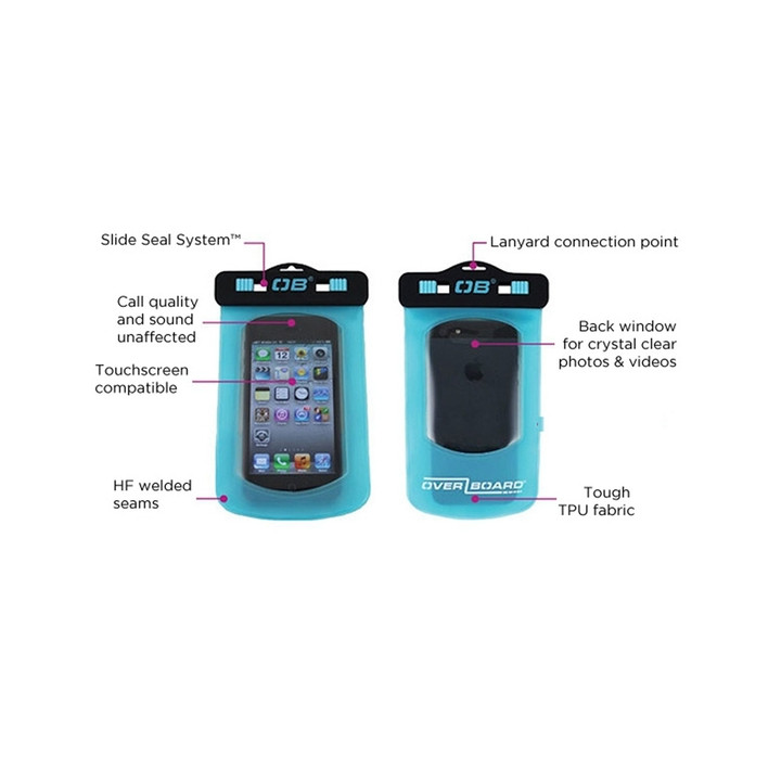 Waterproof Phone Case OverBoard Aqua