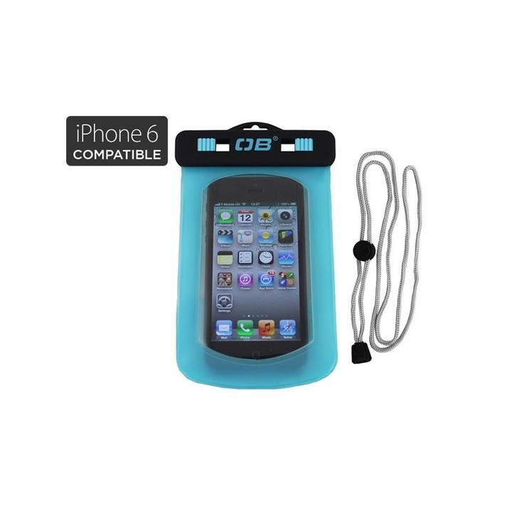 Waterproof Phone Case OverBoard iPhone Small Aqua