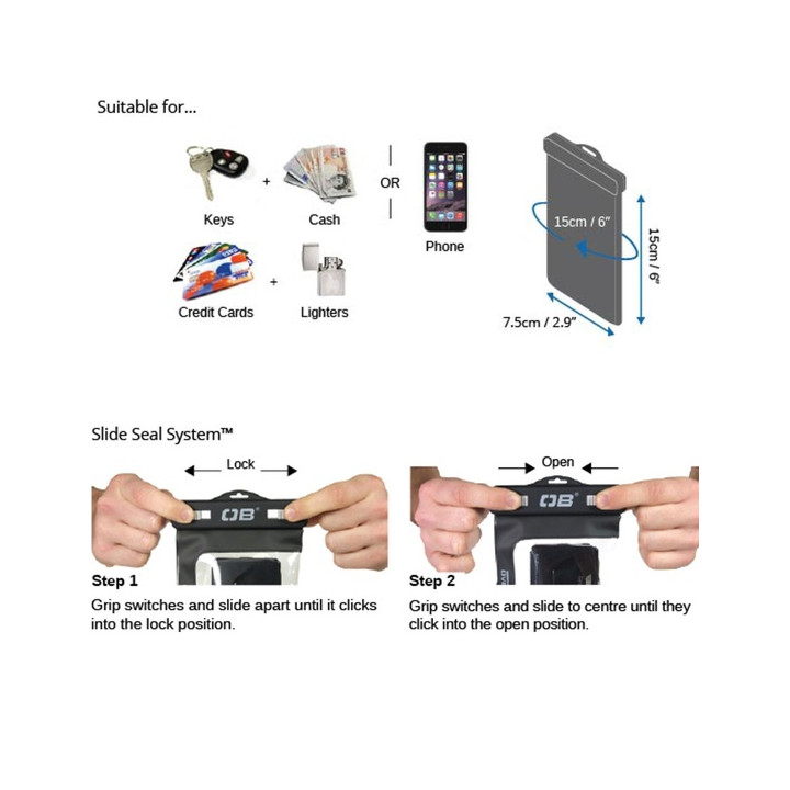 Waterproof Arm Pack OverBoard PRO-SPORT Black