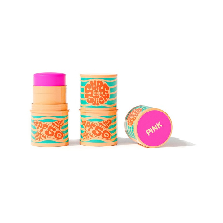 Colour sunscreen stick Bell Surf Stick SPF 50+ Pink