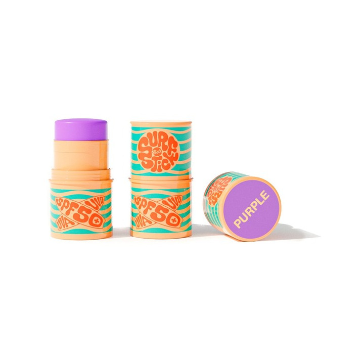 Colour sunscreen stick Bell Surf Stick SPF 50+ Purple